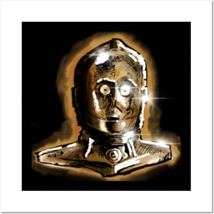 Shinny 3PO Posters and Art